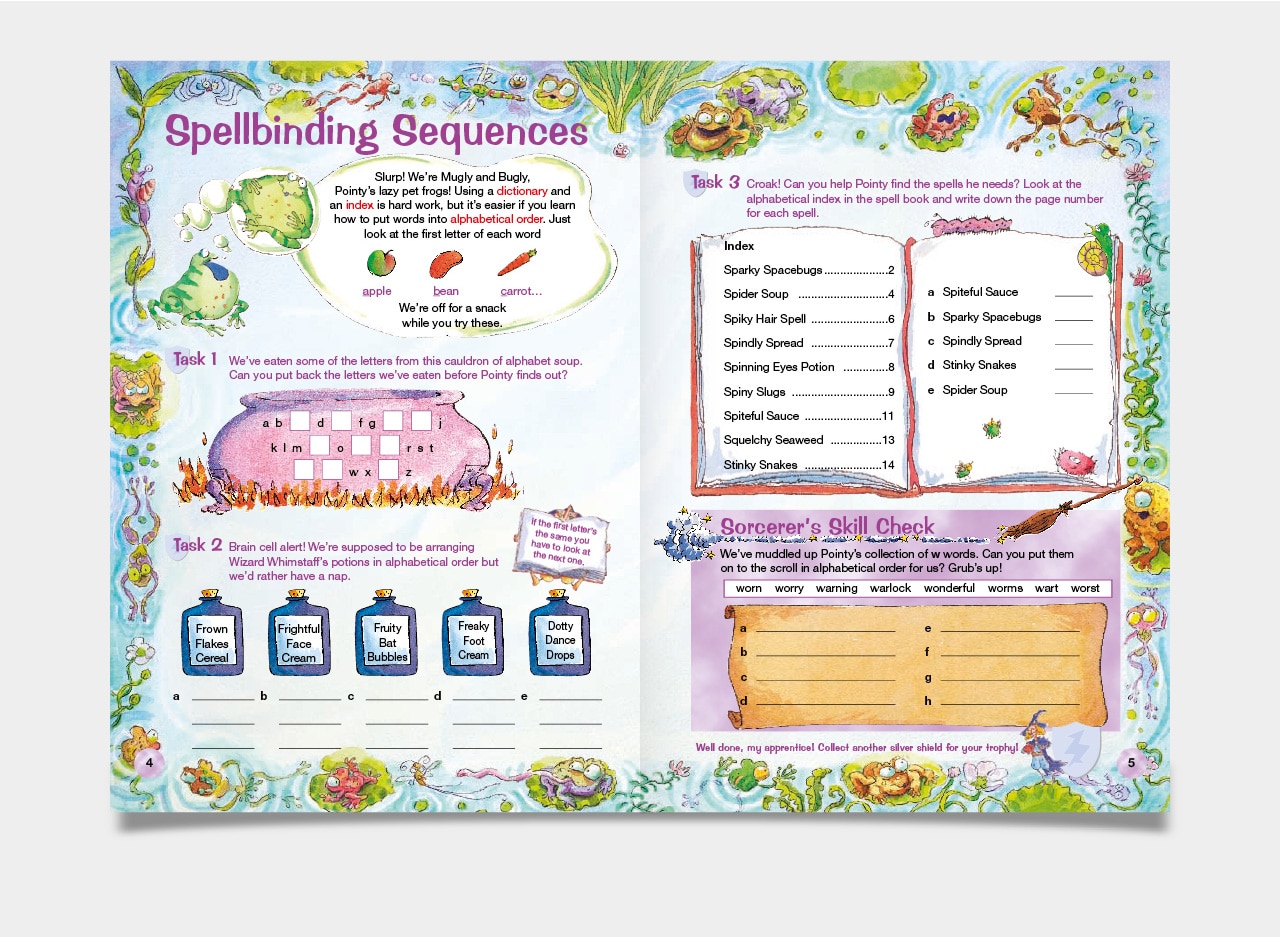 Magical Series Design for Letts Education Publishing by 2idesign Graphic Design Agency Cambridge